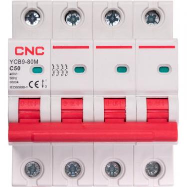 Автоматический выключатель CNC YCB9-80M 4P C50 6ka Фото