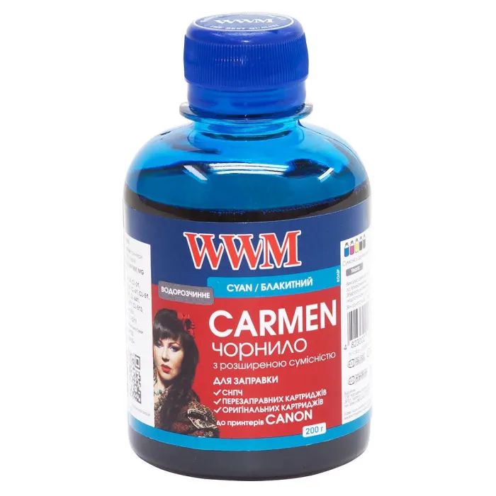 Чернила WWM CANON UNIVERSAL CARMEN Cyan Фото