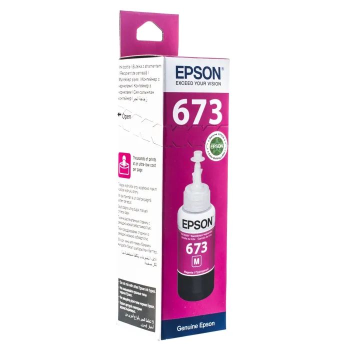 Контейнер с чернилами Epson 673 magenta 70мл L800/1800 Фото