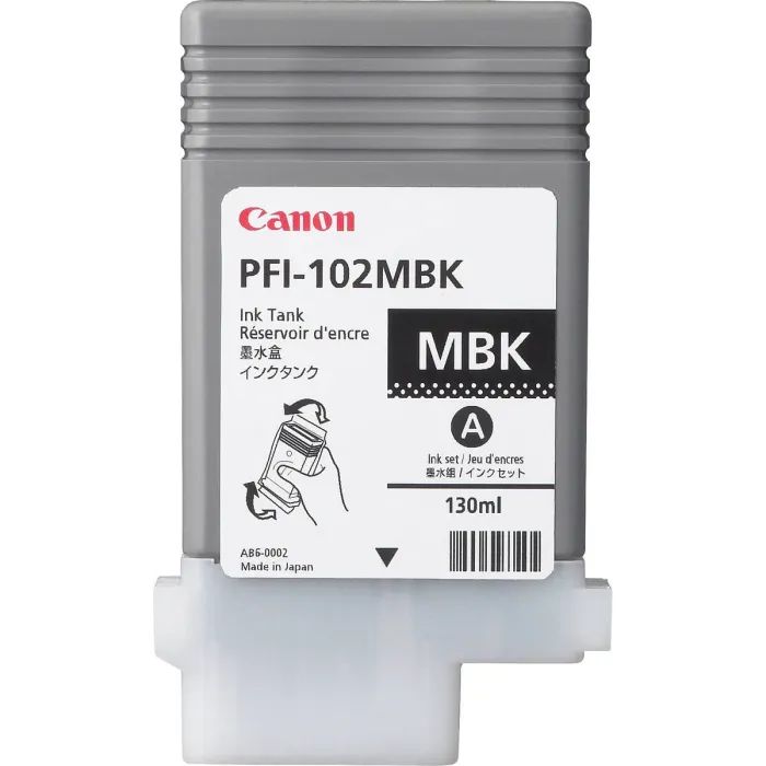 Картридж Canon PFI-102MBk (matte black) iPF500/600 Фото