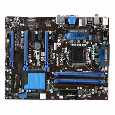 Материнская плата MSI Z77A-G45 Фото