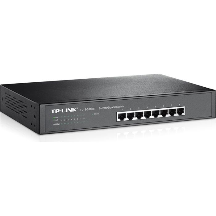 Коммутатор сетевой TP-Link TL-SG1008 Фото