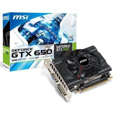 Видеокарта MSI GeForce GTX650 2048Mb OverClock Фото