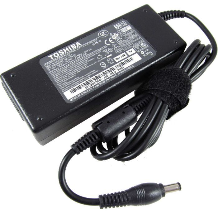 Блок питания к ноутбуку Toshiba 75W 19V 3.95A разъем 5.5/2.5 Фото
