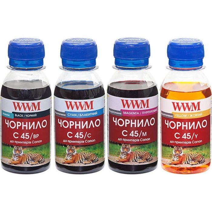 Чернила WWM CANON PG440/CL-441 Black Pigment +C/M/Y Фото