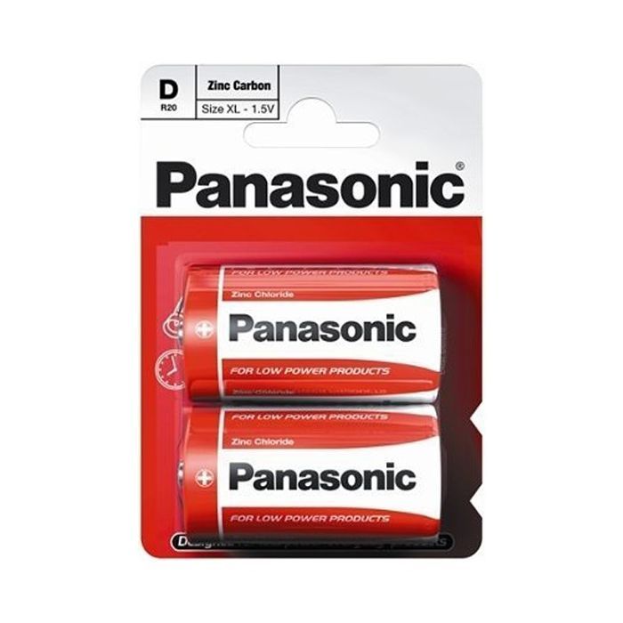 Батарейка Panasonic D R20 RED ZINK * 2 Фото