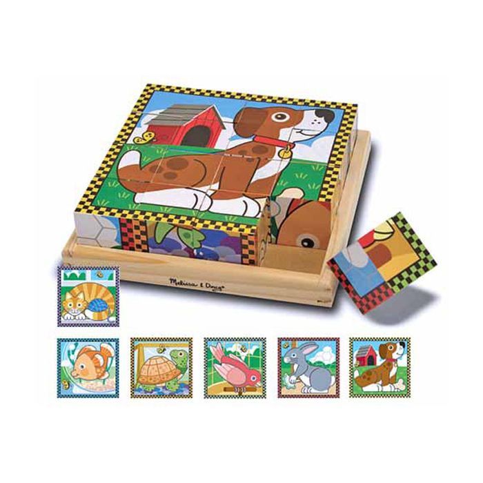 Кубики Melissa&Doug Домашние животные Фото