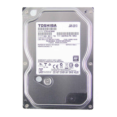 Жесткий диск Toshiba 3.5" 500Gb Фото
