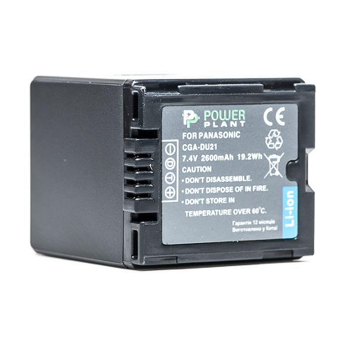 Аккумулятор к фото/видео PowerPlant Panasonic VBD210, CGA-DU21 Фото