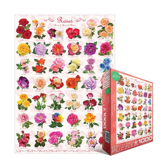 Пазл Eurographics Розы Фото