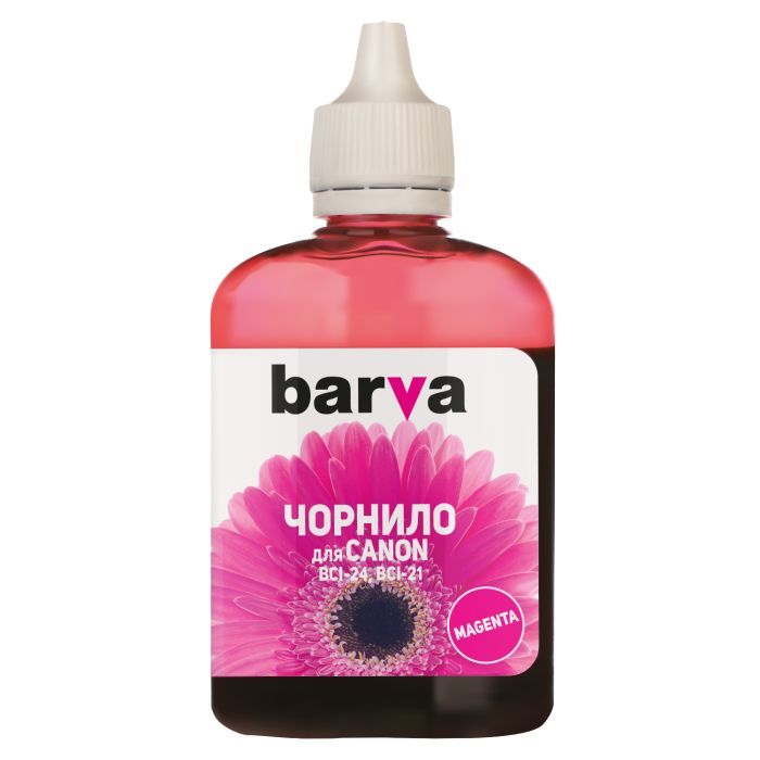 Чернила Barva CANON BCI-24 90г MAGENTA Фото