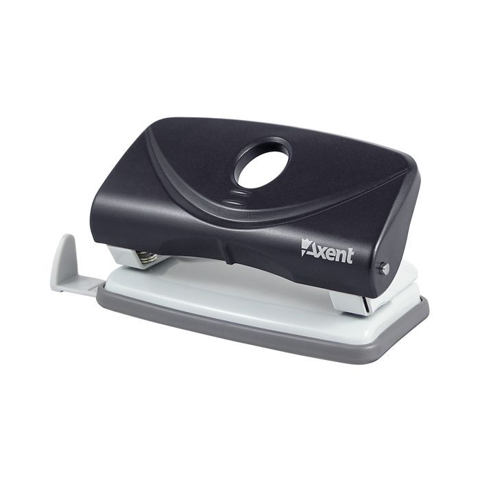 Дырокол Axent Welle-2 plastic, 10sheets, black Фото