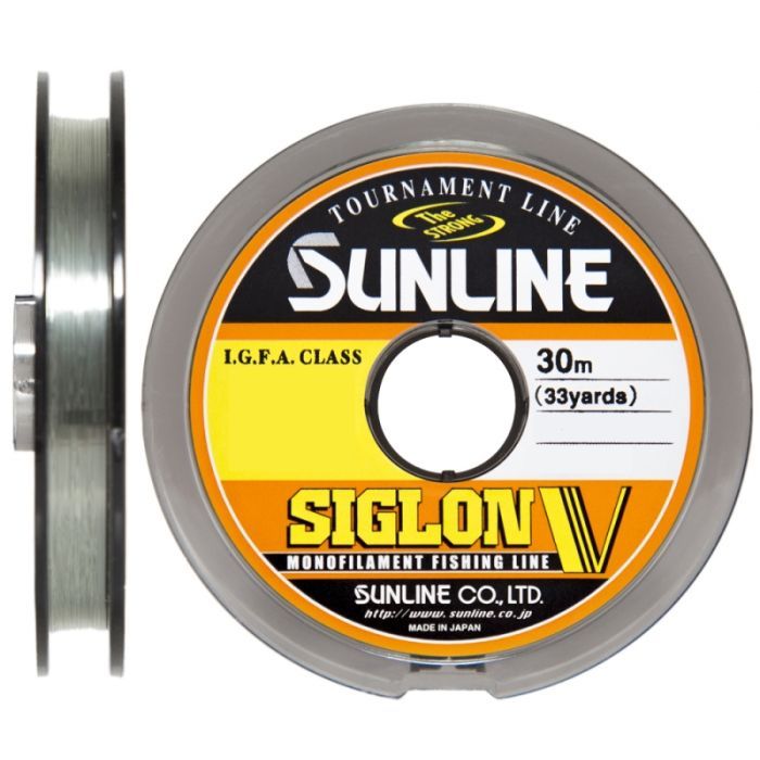 Леска Sunline Siglon V 30м #0.8/0,148мм 2кг Фото