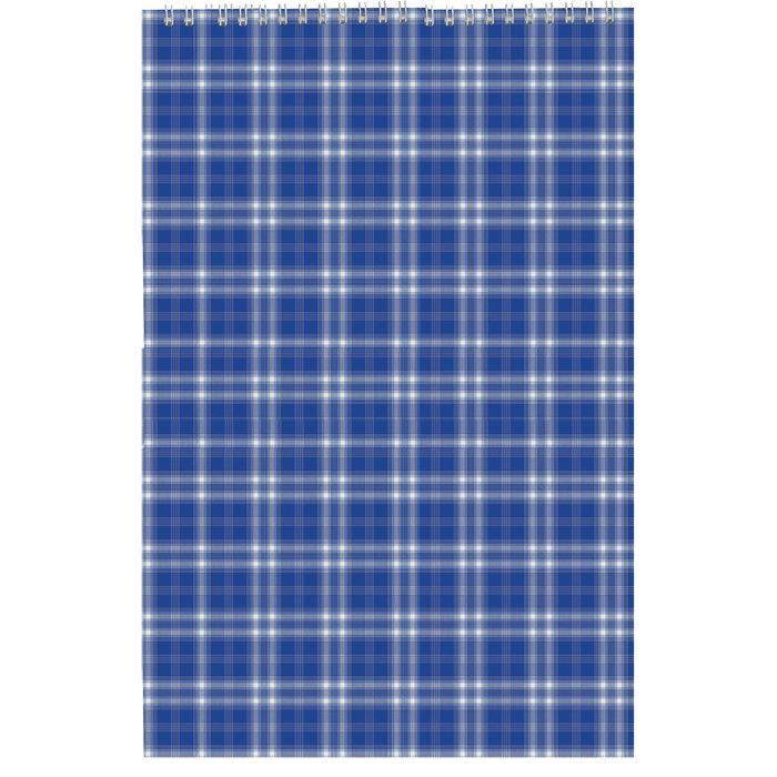 Блокнот Buromax spiral top, А4, 48sheets, square, blue Фото
