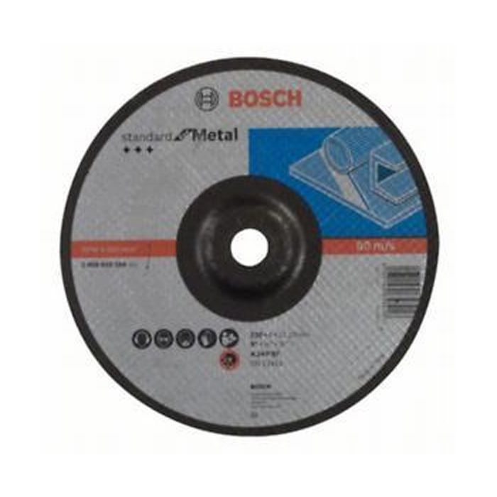 Круг зачистной Bosch обдирный, Standard for Metal 230х6мм Фото