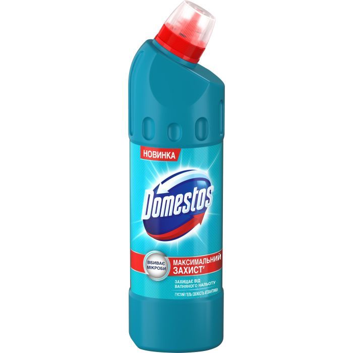 Жидкость для чистки ванн Domestos Свежесть Атлантики 1 л Фото
