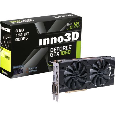 Видеокарта Inno3D GeForce GTX1060 3072Mb HerculeZ Twin X2 Фото