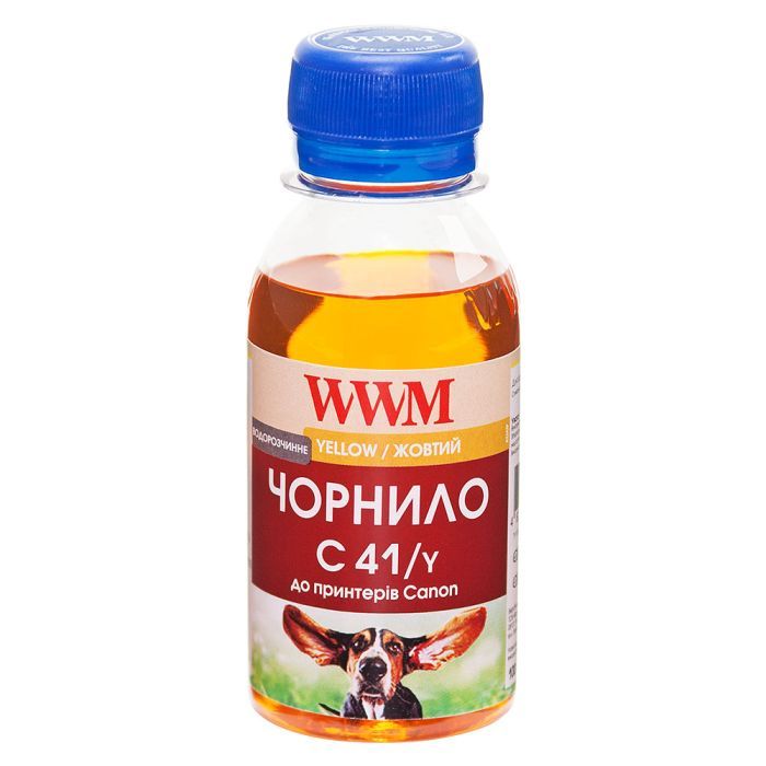 Чернила WWM CANON CL41/51/CLI8 100г Yellow Фото