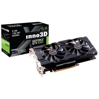 Видеокарта Inno3D GeForce GTX1060 6144Mb X2 Фото