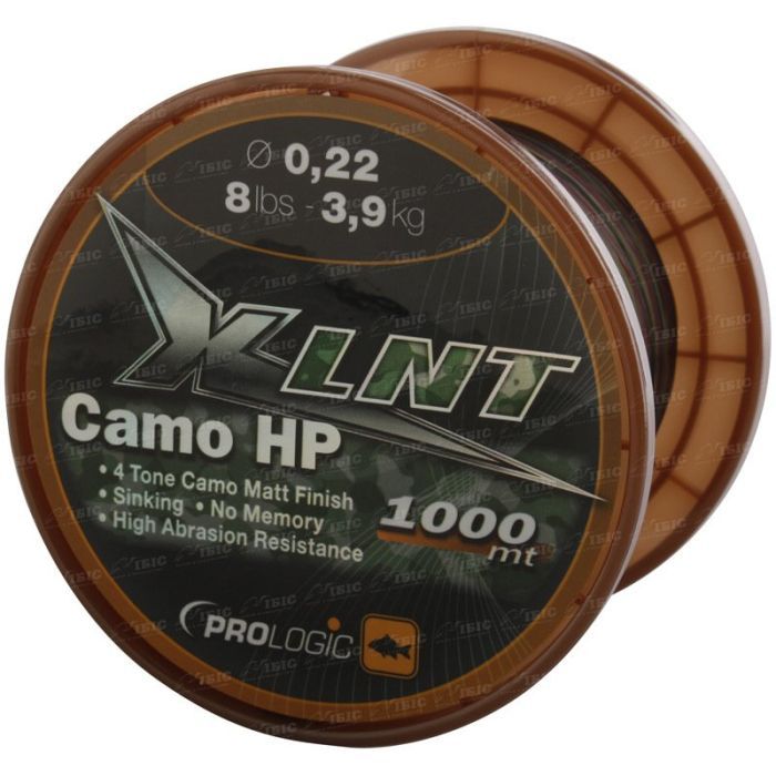 Леска Prologic XLNT HP 1000m 12lbs 5.6kg 0.28mm Camo Фото