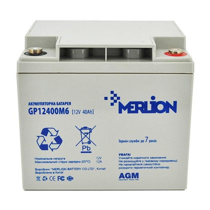 Батарея к ИБП Merlion 12V-40Ah Фото