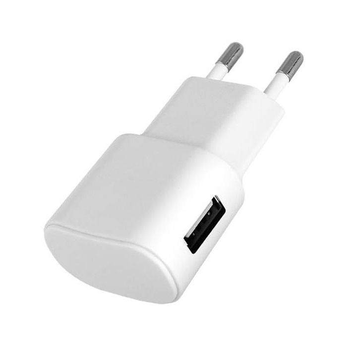 Зарядное устройство Florence USB, 1.0A white Фото