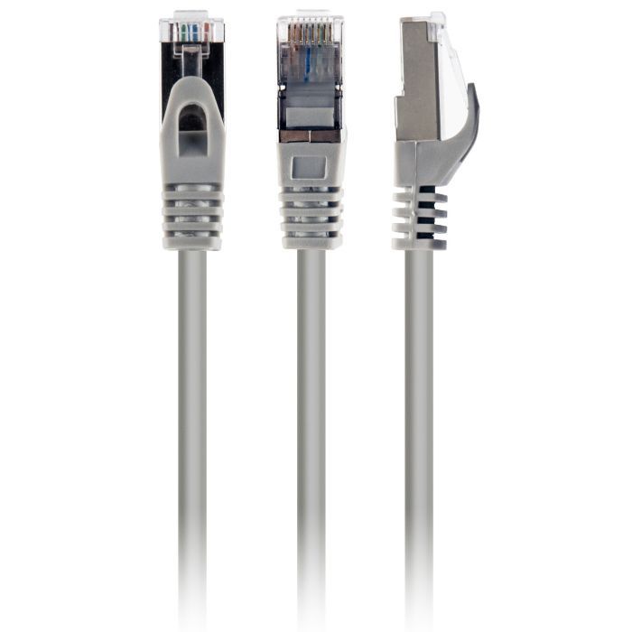 Патч-корд Cablexpert 3м S/FTP Cat 6A CU LSZH gray Фото