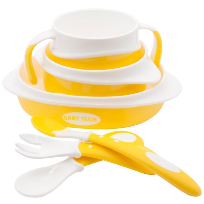 Набор детской посуды Baby Team 7 ед. Фото