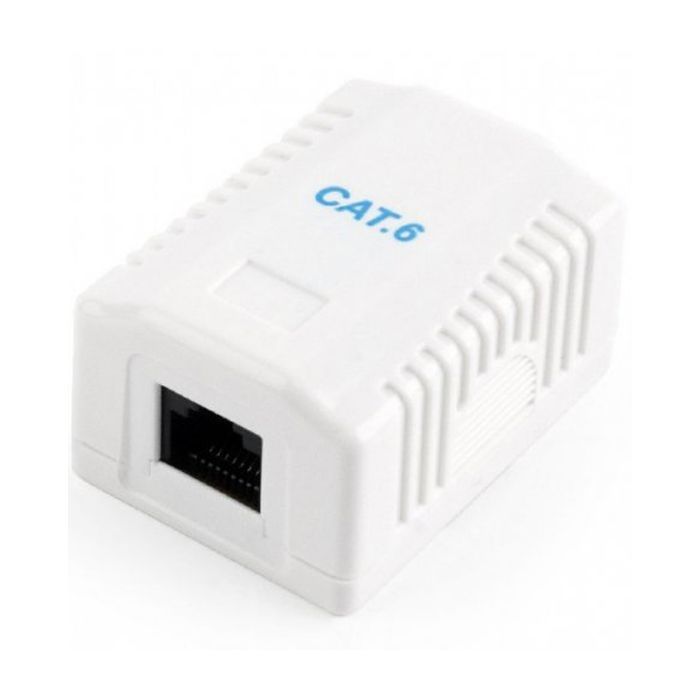 Компьютерная розетка Cablexpert RJ45x1 UTP cat.6 Фото
