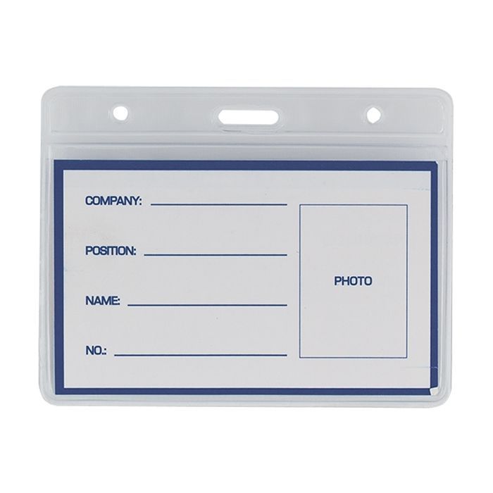 Бейдж Buromax horizontal 95х75мм PVC Фото