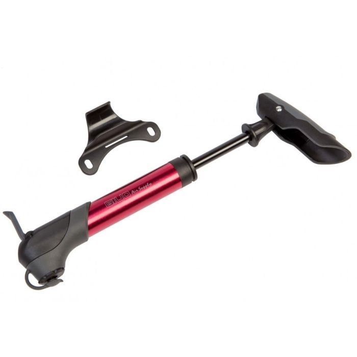 Велосипедный насос Giyo мини GP-96A Al красныйAV/FV (80psi) Фото