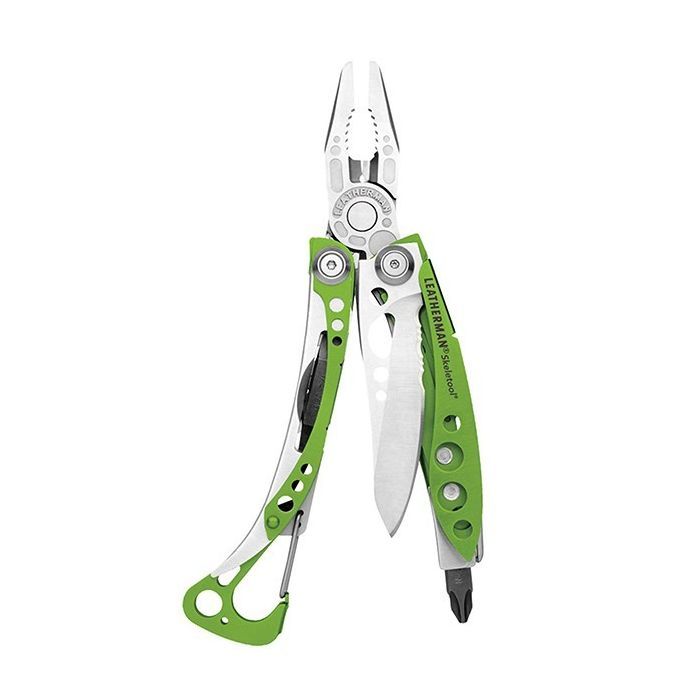 Мультитул Leatherman Skeletool - MOSS GREEN, картонная коробка Фото