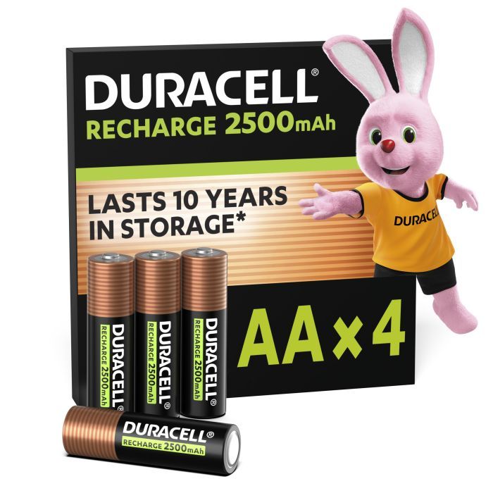 Аккумулятор Duracell AA HR6 2500mAh * 4 Фото