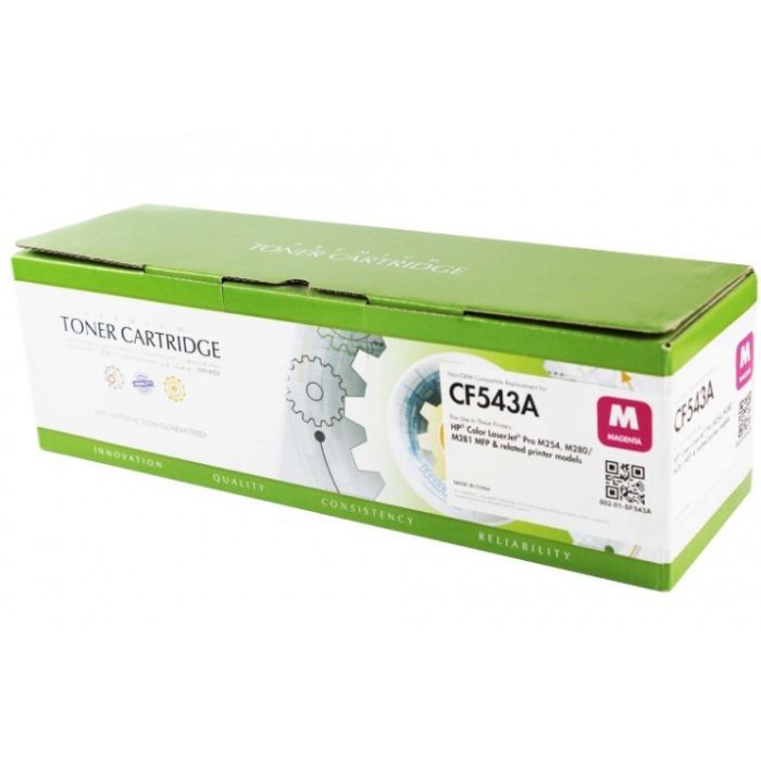 Картридж Static Control HP CLJ CF543A (203A) 1300ст magenta Фото