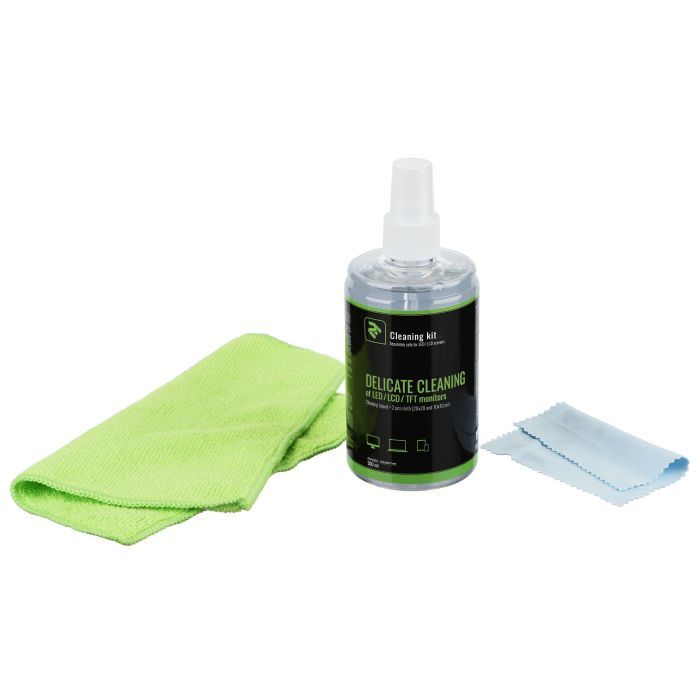 Спрей для очистки 2E 300ml Liquid for LED/LCD +2Microfibre (20X20 10X10 Фото 1