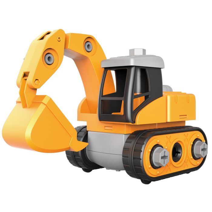 Конструктор Microlab Toys Строительная техника - Экскаватор Фото