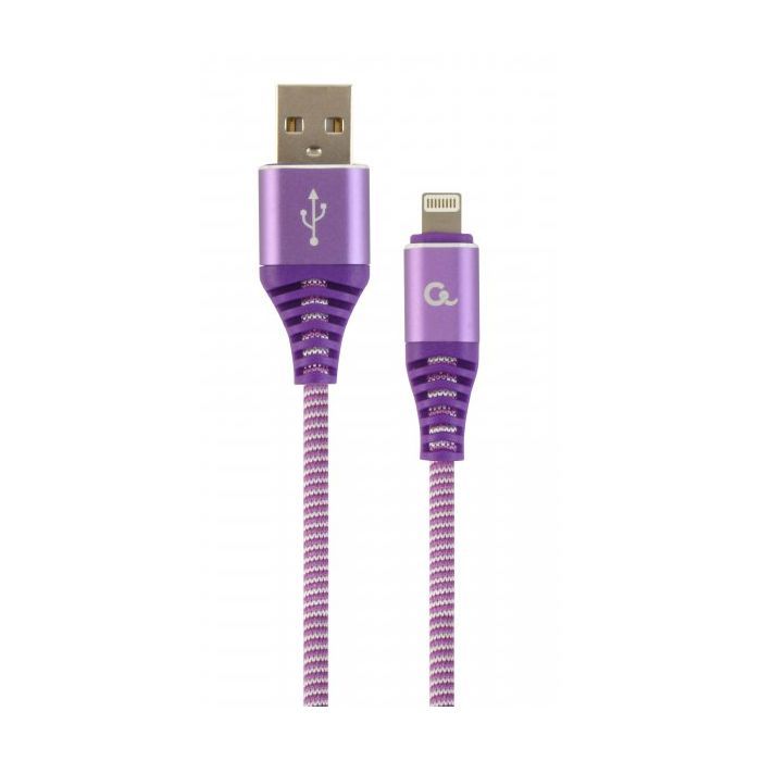 Дата кабель Cablexpert USB 2.0 AM to Lightning 2.0m Фото