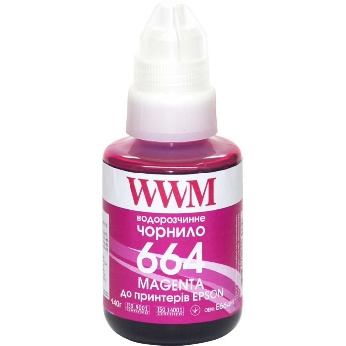 Чернила WWM Epson L110/L210/L300 140г Magenta Фото