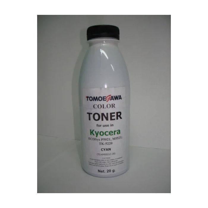 Тонер Tomoegawa KYOCERA TK-5220 (20г) Cyan Фото