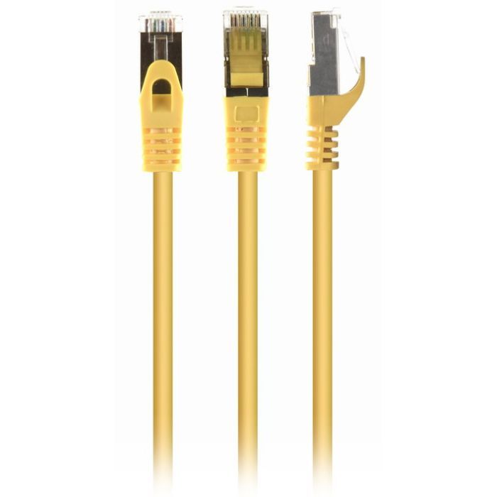 Патч-корд Cablexpert 0.25м S/FTP Cat 6A CU LSZH yellow Фото