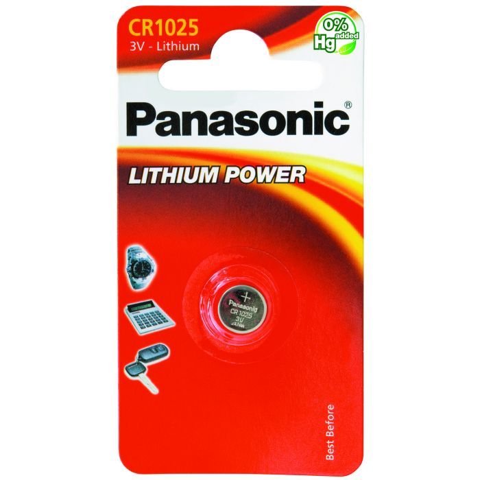 Батарейка Panasonic CR 1025 Фото