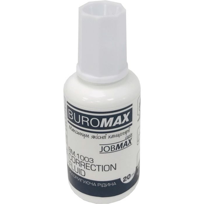 Корректор Buromax fluid "JOBMAX" 20ml Фото