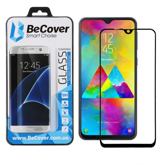 Стекло защитное BeCover Samsung Galaxy M10 SM-M105 Black Фото