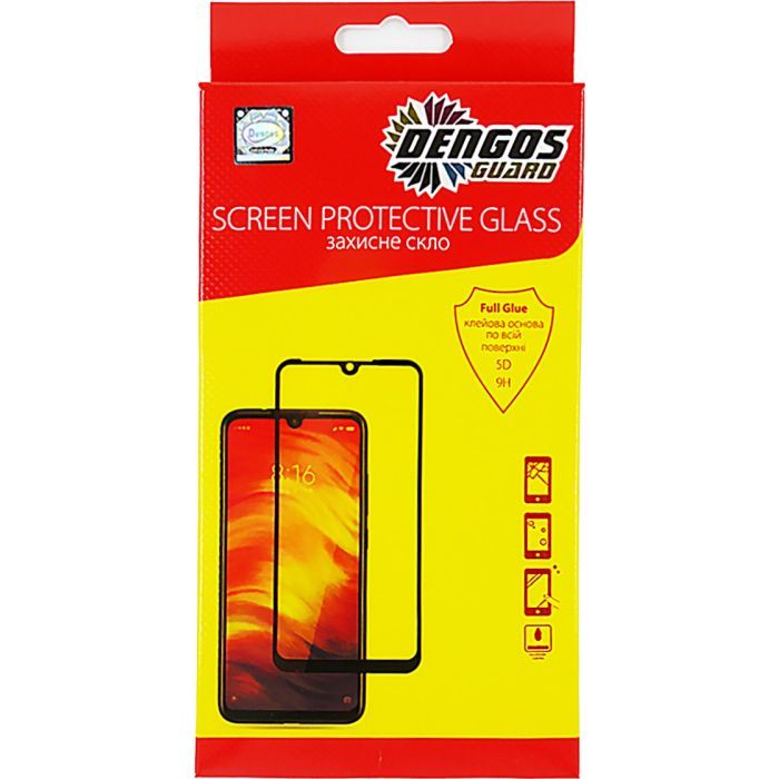 Стекло защитное Dengos Xiaomi Redmi Note 8T Full Glue Фото