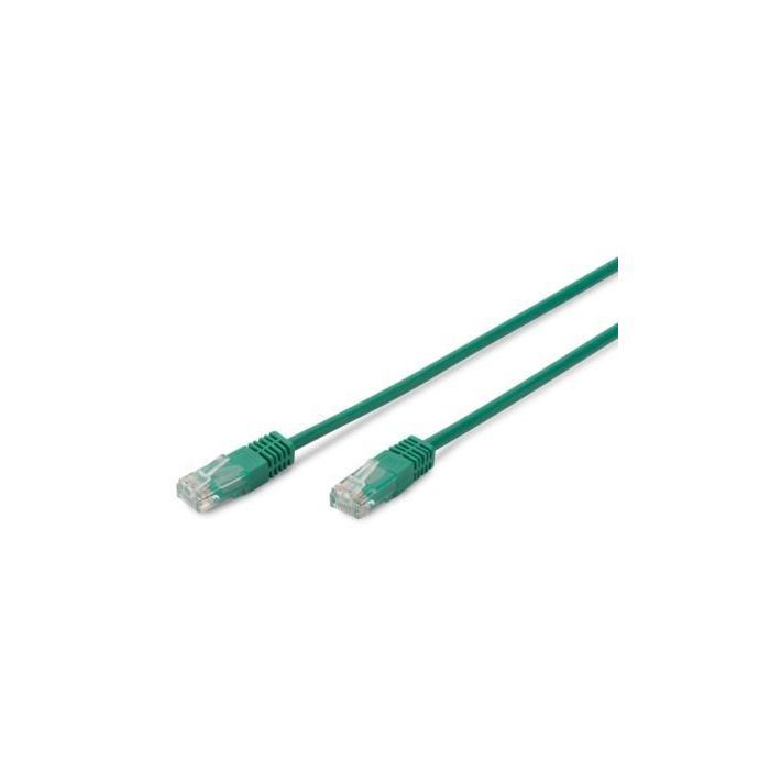 Патч-корд Digitus 0.5м, UTP, cat.5e, CU, green Фото