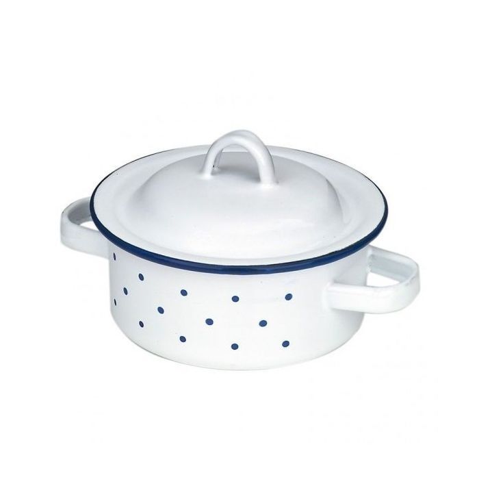 Игровой набор Nic кастрюля эмаль (12 см) Фото