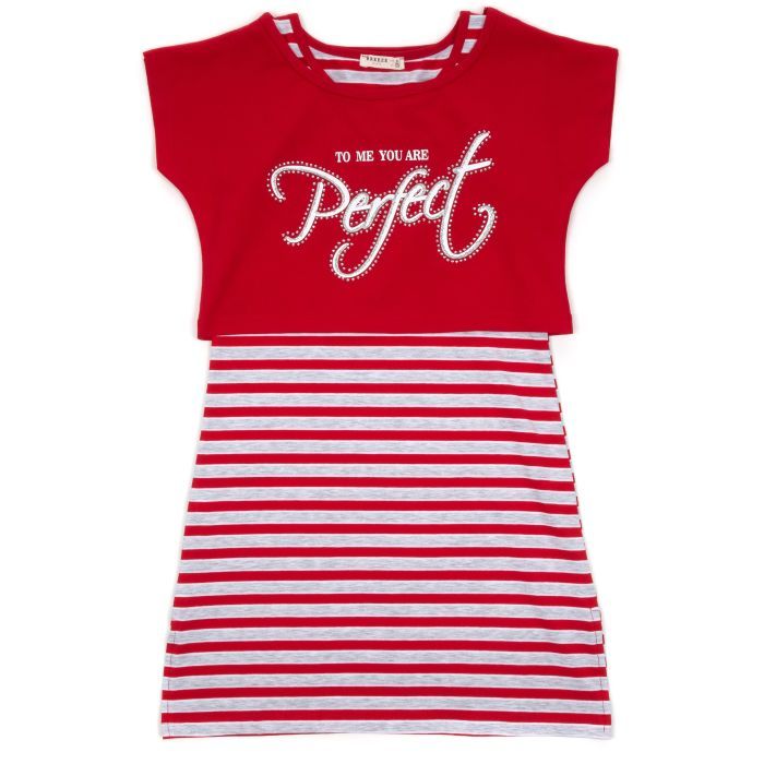 Платье детское Breeze в смужку з топом Фото