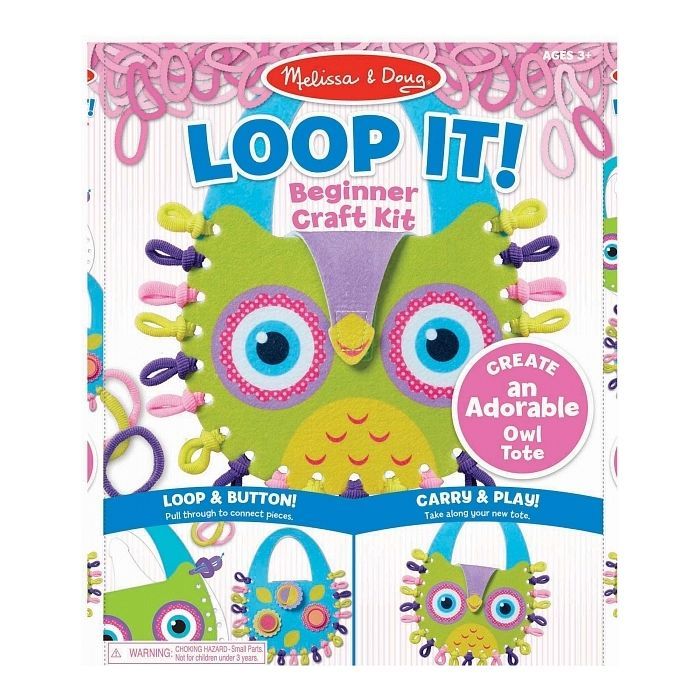 Набор для творчества Melissa&Doug Сделай сумочку-сову Фото