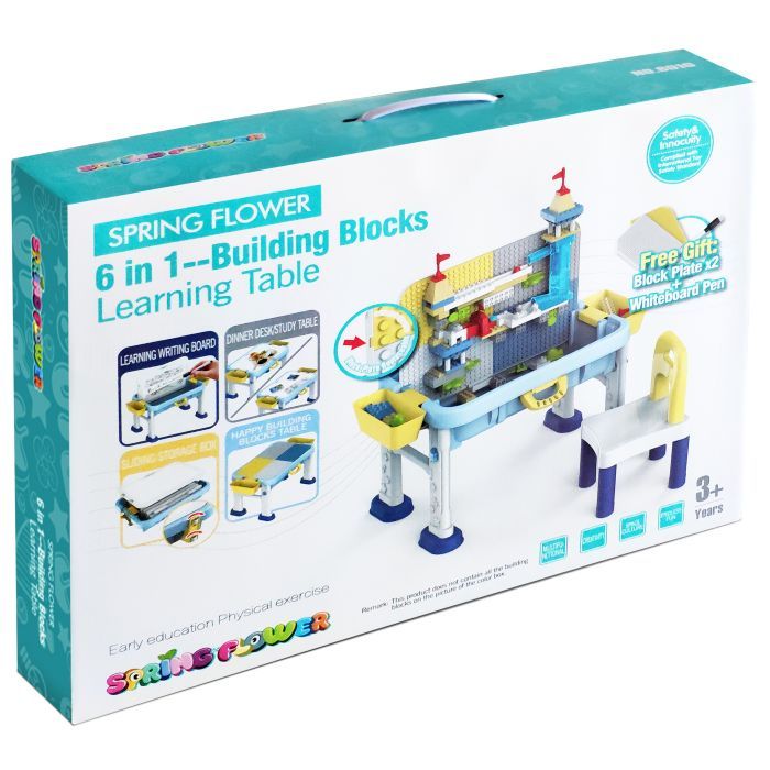 Детский стол Microlab Toys Конструктор Игровой Центр + 1 стул Фото 5