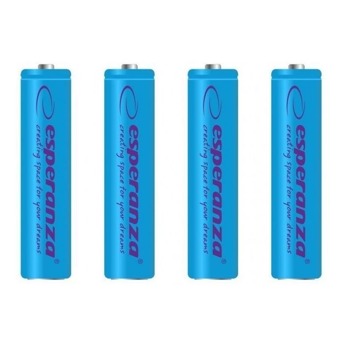 Аккумулятор Esperanza AA 2000mAh Ni-MH * 4 blue Фото